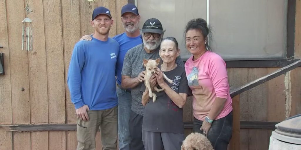 Blind, Deaf Chihuahua Rescued from Backyard Den After Three Days in Peoria; Reunited with Family (1)