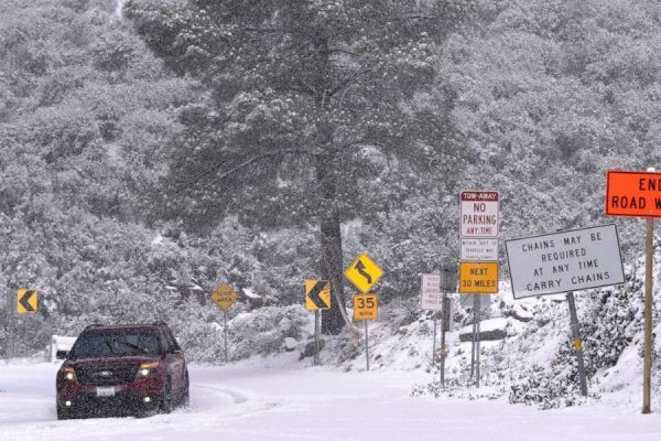 California Braces for Up to 4 Feet of Sierra Nevada Snow Amid Winter Storm; Travel Advisories Issued