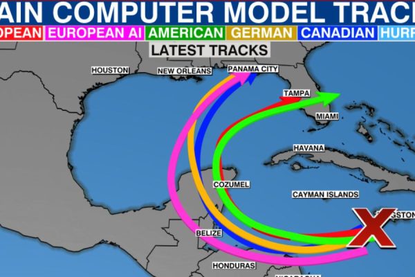 Florida May See Tropical Storm Next Week as Caribbean Disturbance Strengthens