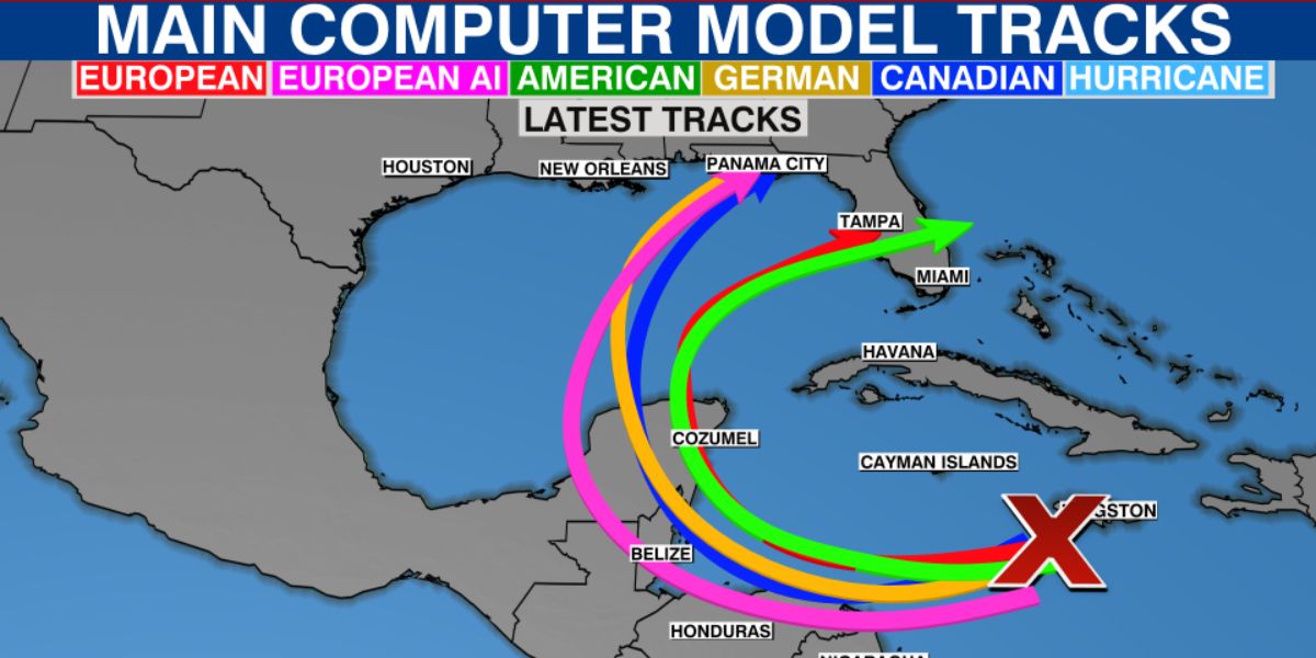 Florida May See Tropical Storm Next Week as Caribbean Disturbance Strengthens