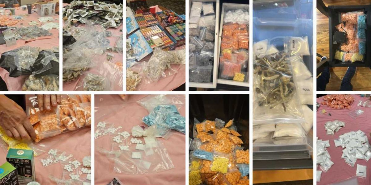 Major Drug Trafficking Ring Cracked in New Orleans Man Arrested with Stash of Illegal Substances