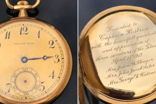 Titanic Rescue Captain's Gold Watch Achieves $2M at Auction