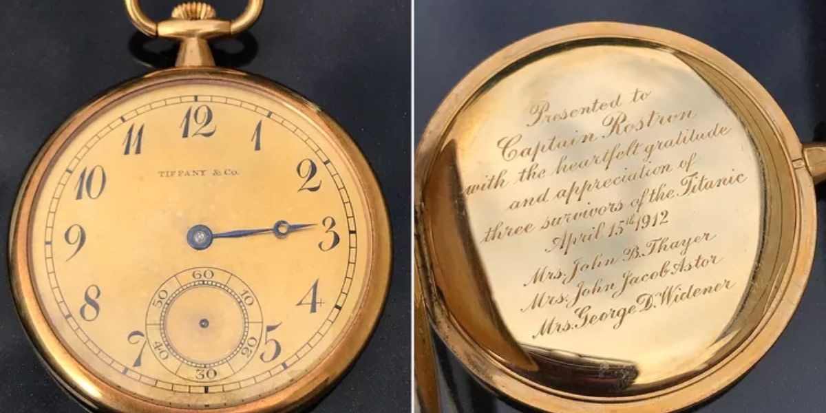 Titanic Rescue Captain's Gold Watch Achieves $2M at Auction