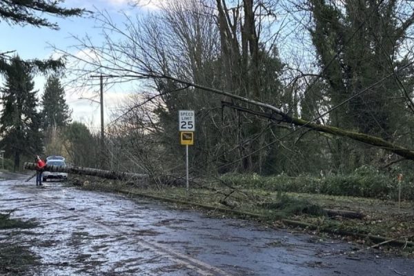 Weaker Storm Approaches Oregon Coast, Heavy Rain and Winds Expected