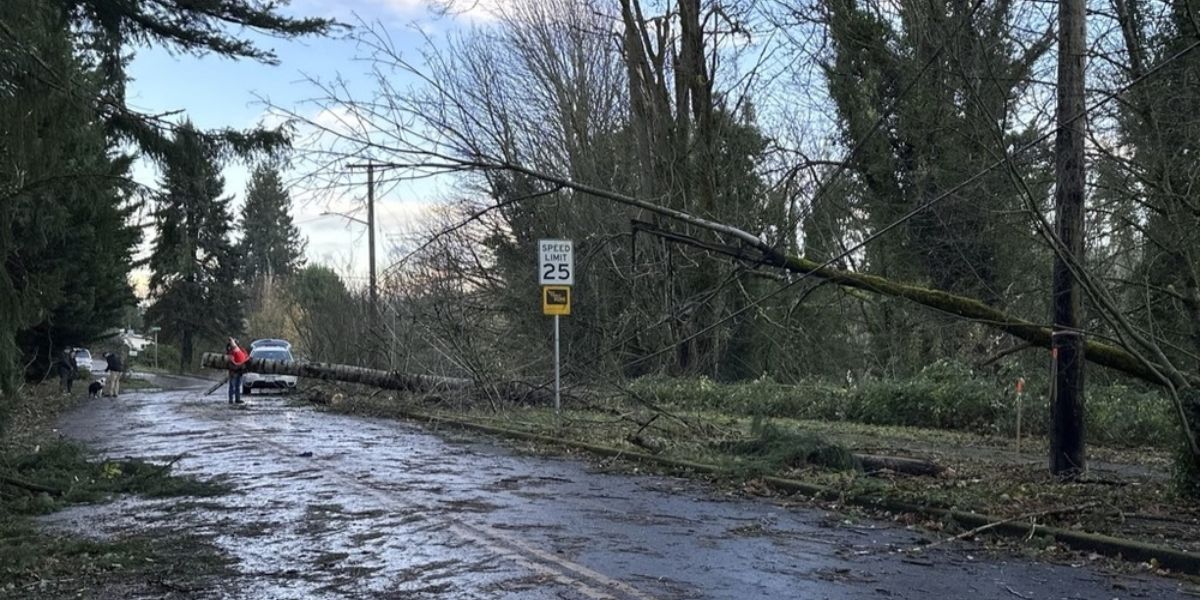 Weaker Storm Approaches Oregon Coast, Heavy Rain and Winds Expected