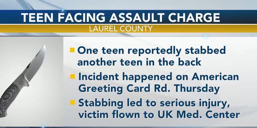 16-year-old Boy Stabbed Multiple Times in Laurel County, Another Teen Arrested and Charged