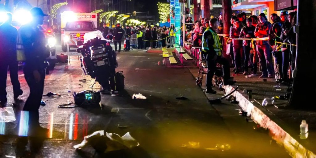 California Cop Causes Chaos Injures 9, and Loses Hand in Motorcycle Accident at Christmas Parade in Palm Springs