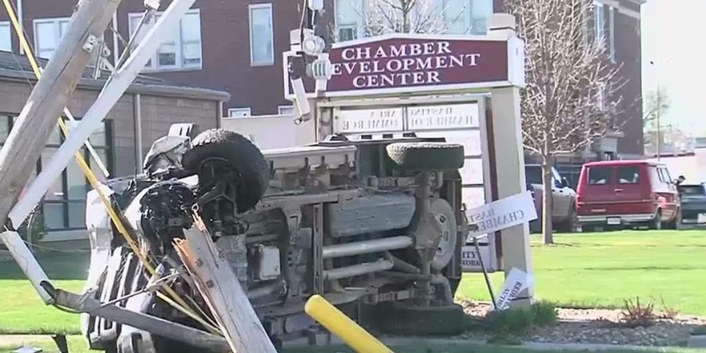 Drunk Driver Crashes Into Power Pole in Hastings, Knocking Out Power for Hundreds of Residents