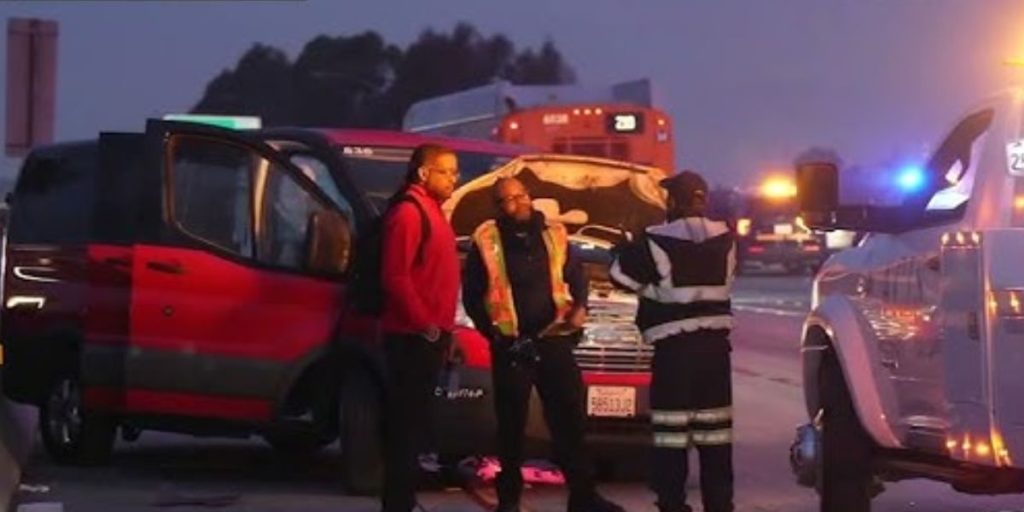 Man Struck and Killed by Car and Metro Bus After Head-on Collision on 110 Harbor Freeway