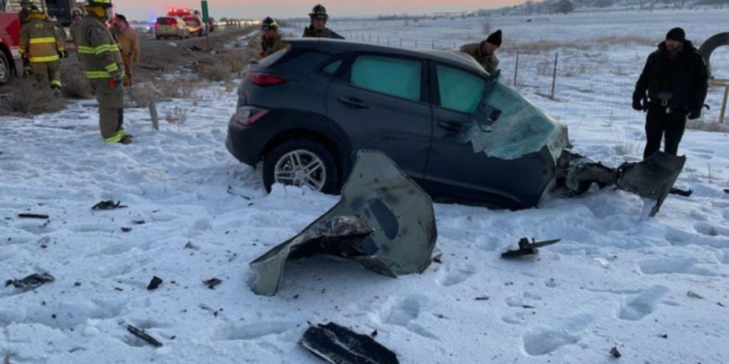 One Dead, One Seriously Injured in Head-on Crash on Hazardous Highway 19 Due to Snow