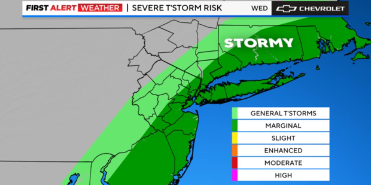 Storm Watch for New York, New Jersey Up to 4 Inches of Rain and 60 MPH Gusts