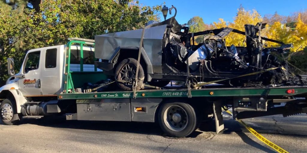 Tesla Cybertruck Crash in Piedmont Leaves Three Dead, Community Grieves as Investigation Continues