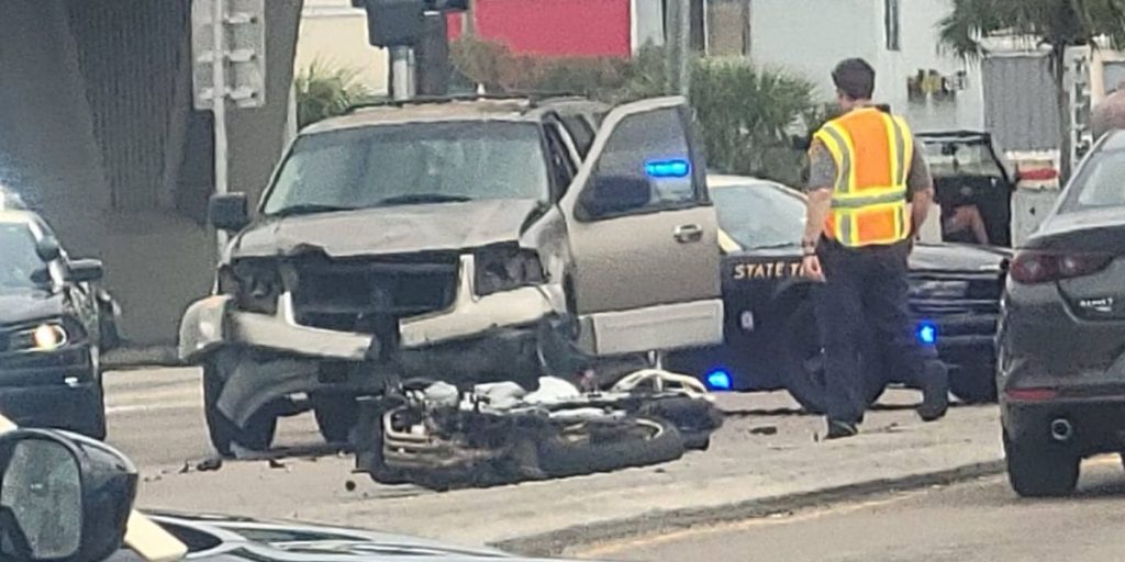 Three Killed in Tragic Motorcycle and Car Collision on West Newberry Road