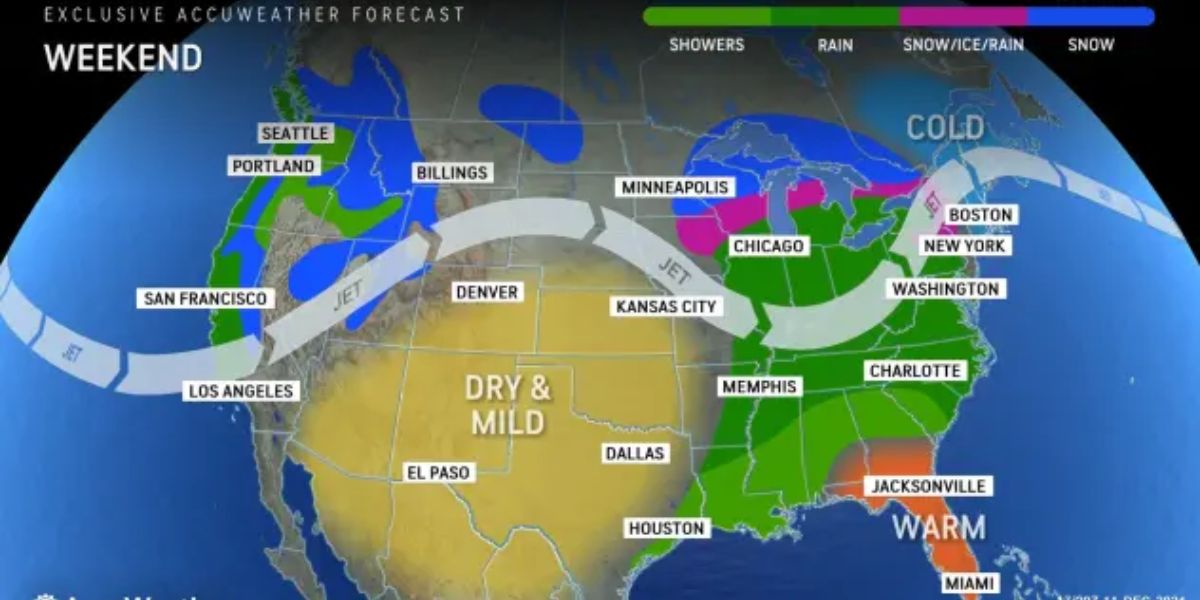 Weekend Storm to Bring Snow and Ice to Midwest Cities Like Omaha, Madison, and Minneapolis (1)