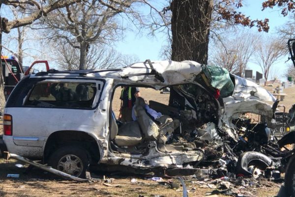 Woman Killed in Single-vehicle Crash on State Highway 22 Near Milburn, Two Children Survive