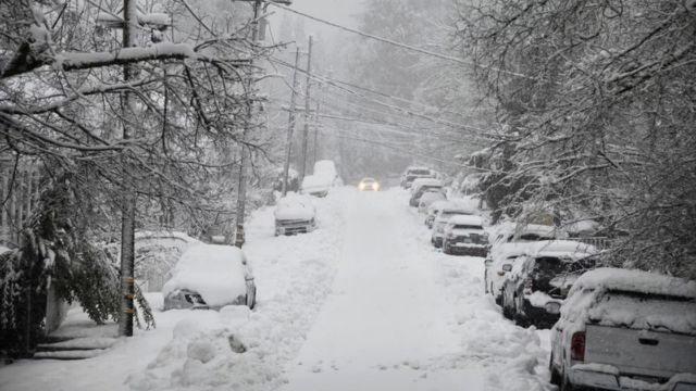 Snowstorm Sweeps Across Six States: Winter Storm Warning Issued with 20-Inch Forecast