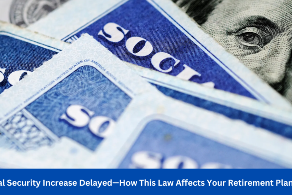 Social Security Increase Delayed—How This Law Affects Your Retirement Plans?