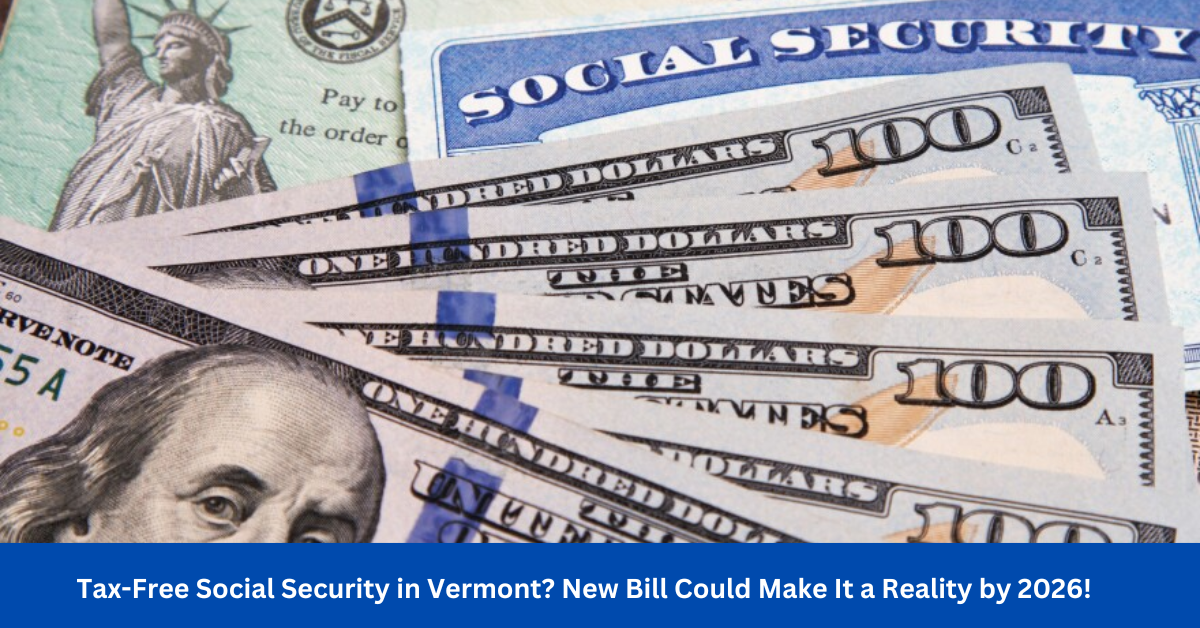 Tax-Free Social Security in Vermont? New Bill Could Make It a Reality by 2026!