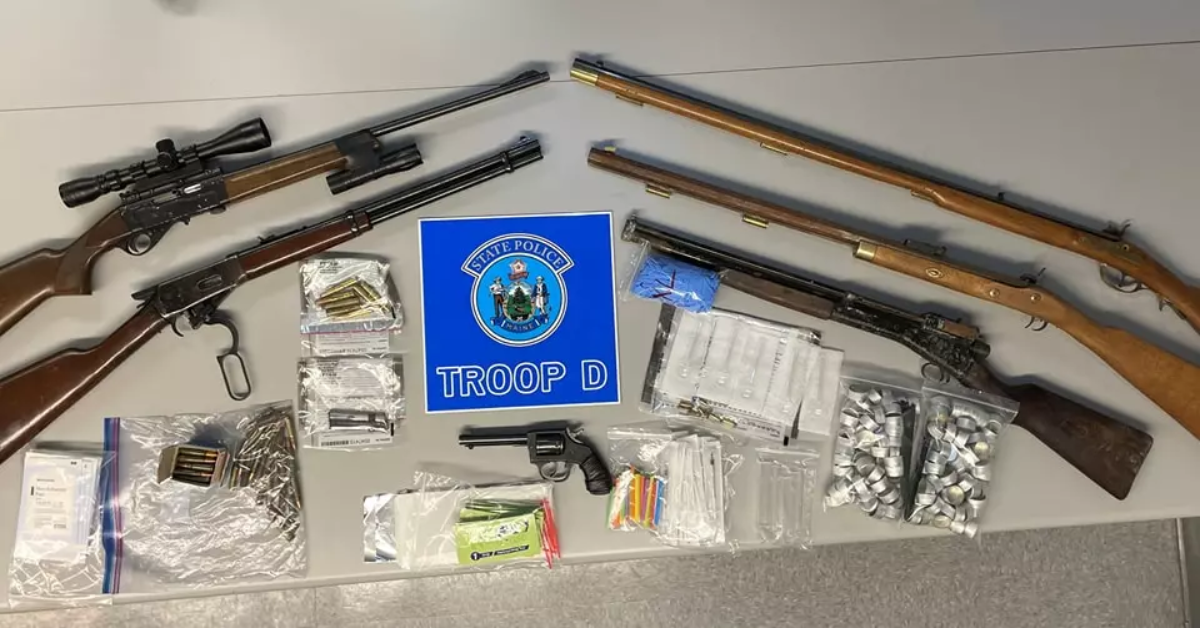 Stockton Springs Police Bust: Guns, Drugs, and Stolen Items Seized, 4 Arrested