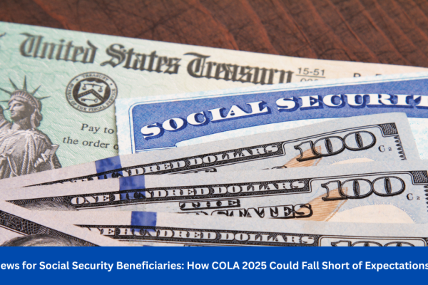 Bad News for Social Security Beneficiaries: How COLA 2025 Could Fall Short of Expectations!