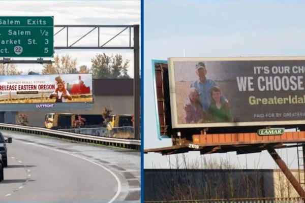 Eastern Oregon’s Push for Change: Free Eastern Oregon' Billboards Demand Attention