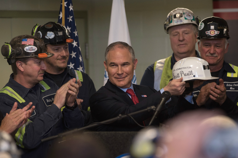 Trump's EPA Chief Confronted by Kentucky, Indiana Utilities Seeking Weaker Pollution Rules