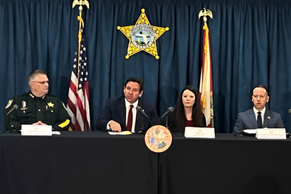 Gov. DeSantis Warns of Immigration Bill’s Consequences at Titusville Event