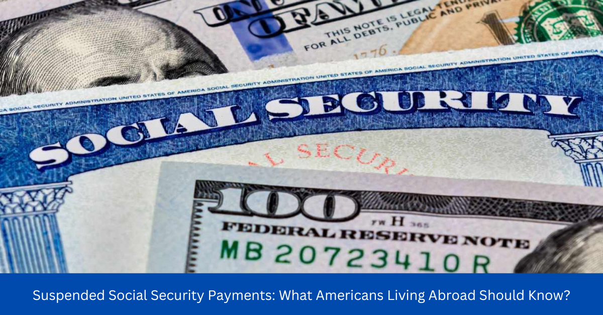 Suspended Social Security Payments