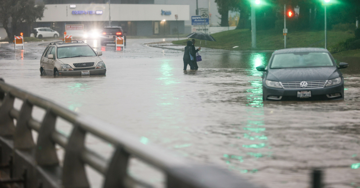 San Francisco Bay Area Hit by Unexpected First Fall Rainstorm Causing Dangerous Road Conditions