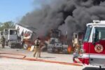 2 Dead After Plane Crashes Into 18-Wheeler in Fiery Explosion Near Texas Airfield